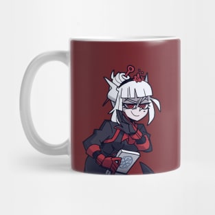 Maid Lucy Smug Examtaker (helltaker) Mug